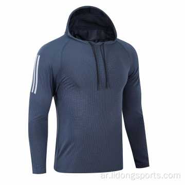 مخصص للرجال التمرين هوديي العضلات العضلات الرياضية الرياضة sweatshirt